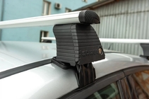 Daewoo Lanos 1998-2017 Roof Rack Ercul V4 (Chrome, Pair) photo 7
