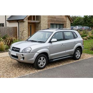 Side Steps New Vision Black (2 pcs, Aluminum) Hyundai Tucson JM 2004- photo 1