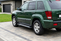 Jeep Grand Cherokee WK 2004-2010 Side Steps New Vision Black (2 pcs, Aluminum) photo 1