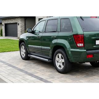 Side Steps New Vision Black (2 pcs, Aluminum) Jeep Grand Cherokee WK 2004-2010 photo 1