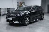 Kia Niro 2016–2021 Side Steps New Vision Black (2 pcs, Aluminum) photo 1