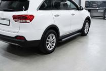 Kia Sorento III UM 2014-2020 Side Steps New Vision Black (2 pcs, Aluminum) photo 1