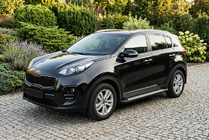 Kia Sportage 2015-2021 Side Steps New Vision Black (2 pcs, Aluminum) photo 1