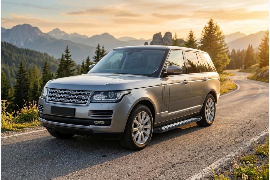 Range Rover IV L405 2013-2021 Side Steps New Vision Black (2 pcs, Aluminum) Photo 1