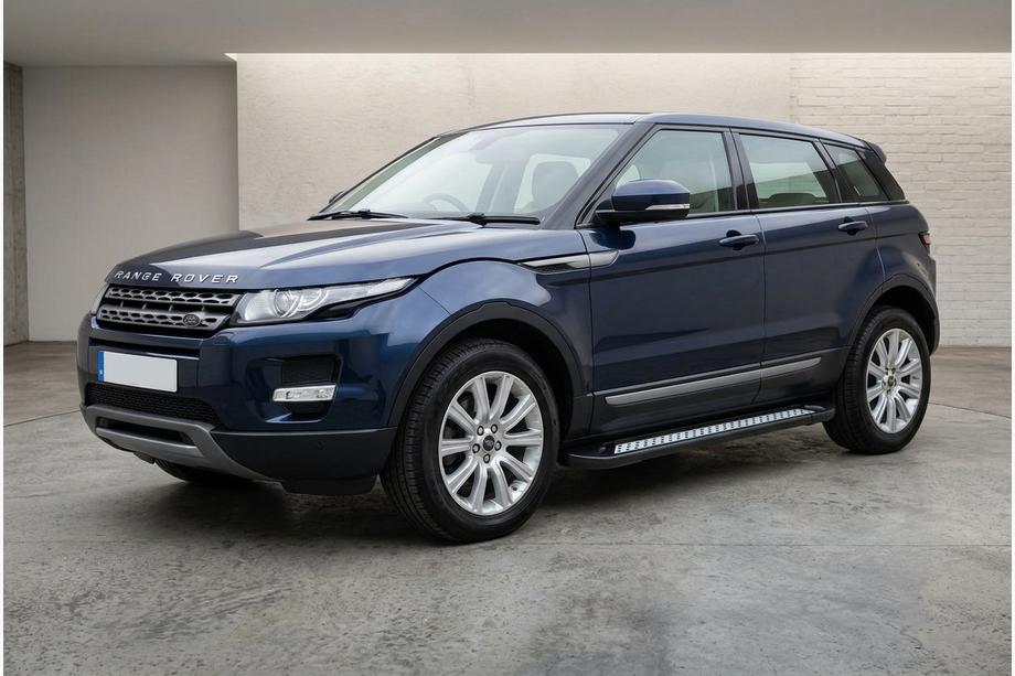 Range Rover Evoque 2012-2018 Side Steps New Vision Black (2 pcs, Aluminum) Image