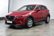 Mazda CX-3 2015- Side Steps Vision New Black (2 pcs, Aluminum) photo 1
