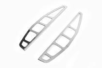 Fiat Doblo I 2001-2005 Chrome Tail Light Covers (2 pcs, Stainless Steel) OmsaLine - Italian Stainless Steel photo 3
