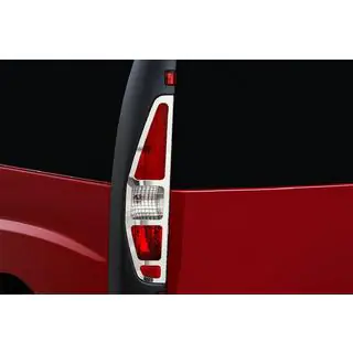 Chrome Tail Light Covers (2 pcs, Stainless Steel) photo 1