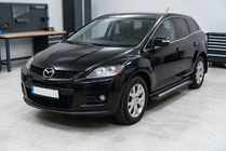 Mazda CX-7 2006-2012 Side Steps New Vision Black (2 pcs, Aluminum) photo 1