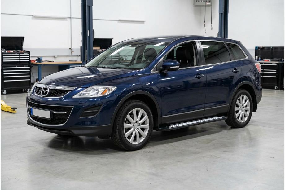 Mazda CX-9 2007-2016 Side Steps New Vision Black (2 pcs, Aluminum) Image