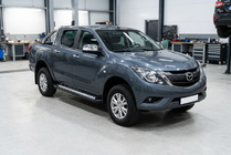 Mazda BT-50 2012- Side Steps New Vision Black (2 pcs, Aluminum) photo 1