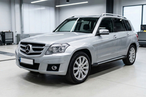 Mercedes GLK class X204 2008-2015 Side Steps New Vision Black (2 pcs, Aluminum) photo 1