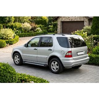 Side Steps New Vision Black (2 pcs, Aluminum) Mercedes ML W163 1997-2005 photo 1