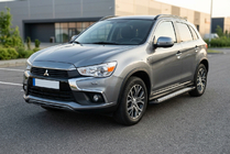 Mitsubishi ASX 2010-2023 Side Steps New Vision Black (2 pcs, Aluminum) photo 1