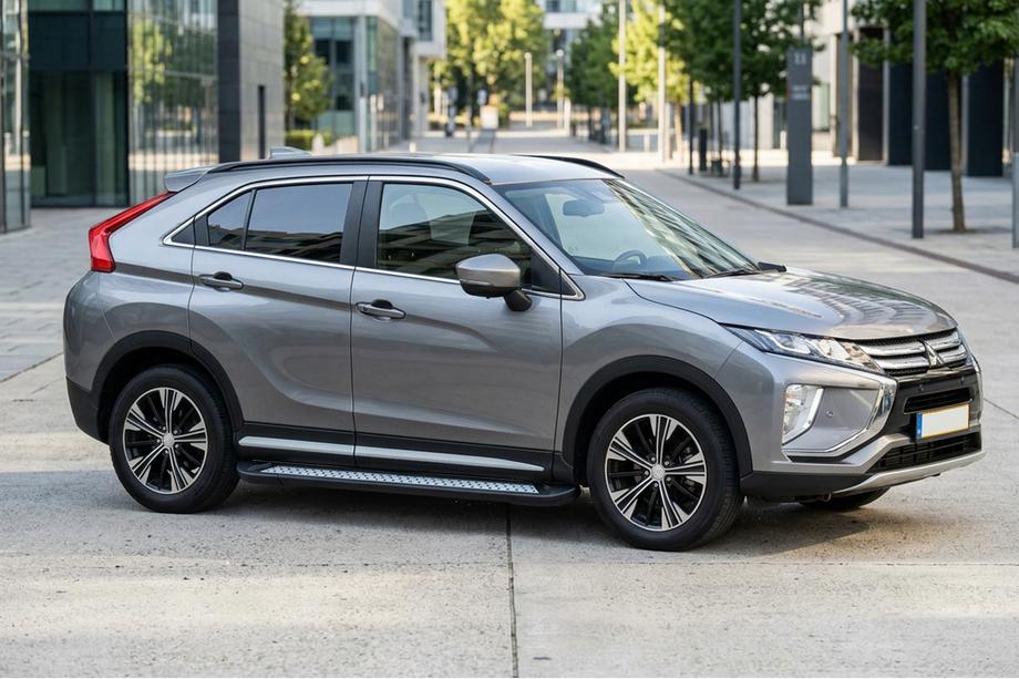 Mitsubishi Eclipse Cross 2017- Side Steps New Vision Black (2 pcs, Aluminum) Image