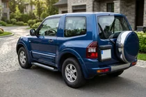 Mitsubishi Pajero Wagon III 1999-2006 Side Steps New Vision Black (2 pcs, Aluminum) photo 1