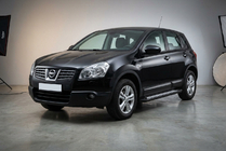 Nissan Qashqai 2007-2010 Side Steps New Vision Black (2 pcs, Aluminum) photo 1