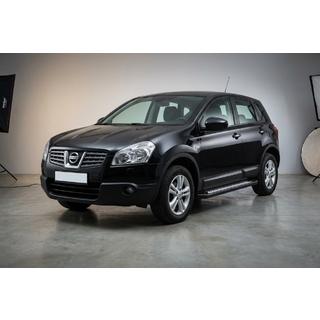 Side Steps New Vision Black (2 pcs, Aluminum) Nissan Qashqai 2007-2010 photo 1