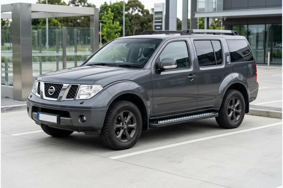 Nissan Pathfinder R51 2005-2014 Side Steps New Vision Black (2 pcs, Aluminum) Photo 1
