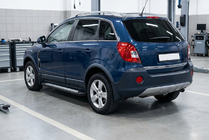 Opel Antara 2006-2017 Side Steps Vision New Black (2 pcs, Aluminum) photo 1