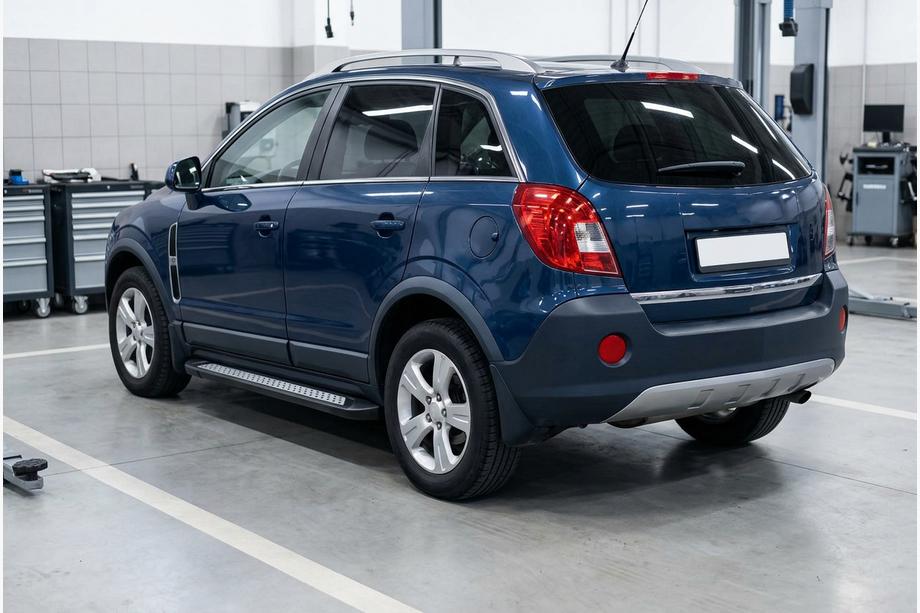 Opel Antara 2006-2017 Side Steps Vision New Black (2 pcs, Aluminum) Image