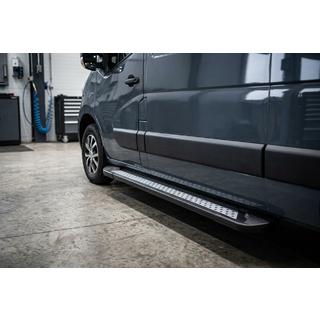 Side Steps New Vision Black (2 pcs, Aluminum) Opel Movano 2010-2021 photo 1