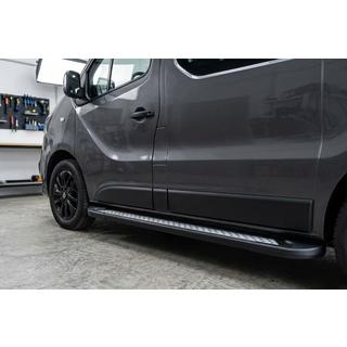 Side Steps New Vision Black (2 pcs, Aluminum) Opel Vivaro 2001–2015 photo 1