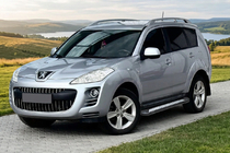 Peugeot 4007 2007-2013 Side Steps New Vision Black (2 pcs, Aluminum) photo 1