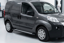 Peugeot Bipper 2008-2017 Side Steps New Vision Black (2 pcs, Aluminum) photo 1