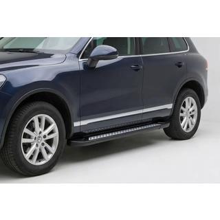 Side Steps New Vision Black (2 pcs, Aluminum) Porsche Cayenne 2003–2010 photo 1