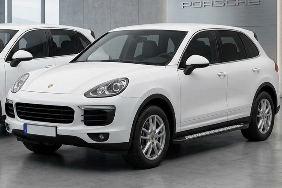 Porsche Cayenne 2010-2017 Side Steps New Vision Black (2 pcs, Aluminum) Image