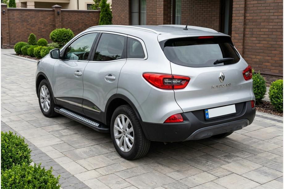Renault Kadjar 2015-2022 Side Steps New Vision Black (2 pcs, Aluminum) Image