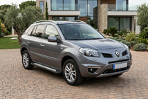 Renault Koleos 2008-2016 Side Steps New Vision Black (2 pcs, Aluminum) photo 1