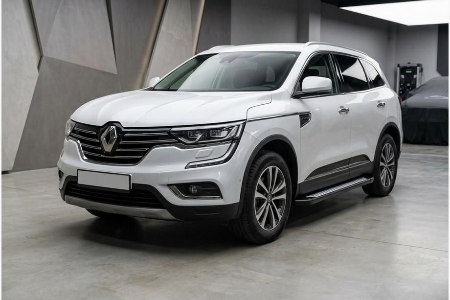 Renault Koleos 2016-2024 Side Steps New Vision Black (2 pcs, Aluminum) Image
