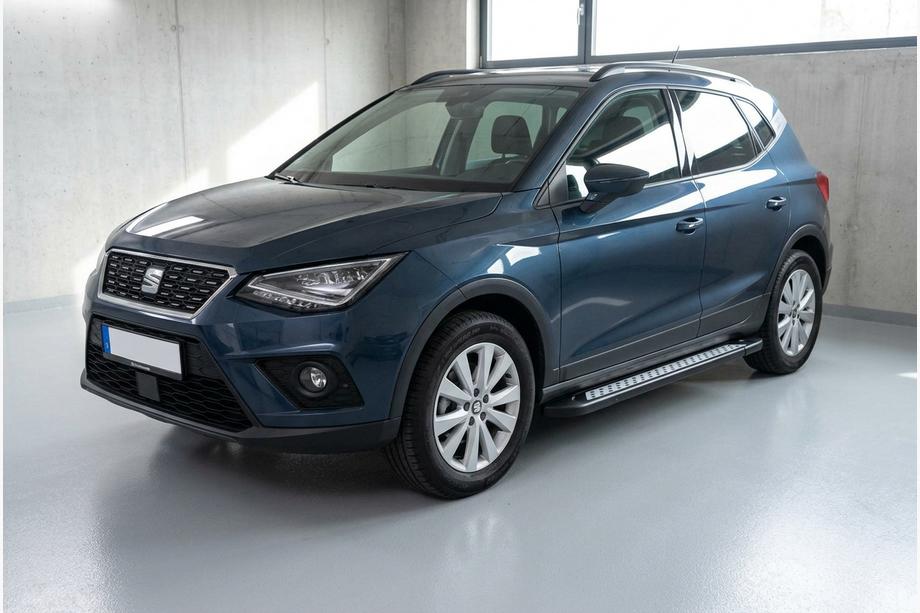 Seat Arona 2017- Side Steps New Vision Black (2 pcs, Aluminum) Image