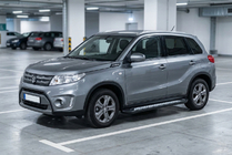 Suzuki Vitara 2015- Side Steps New Vision Black (2 pcs, Aluminum) photo 1