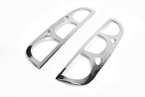 Fiat Doblo I 2005-2010 Chrome Tail Light Covers (2 pcs, Stainless Steel) Carmos - Turkish Stainless Steel photo 3