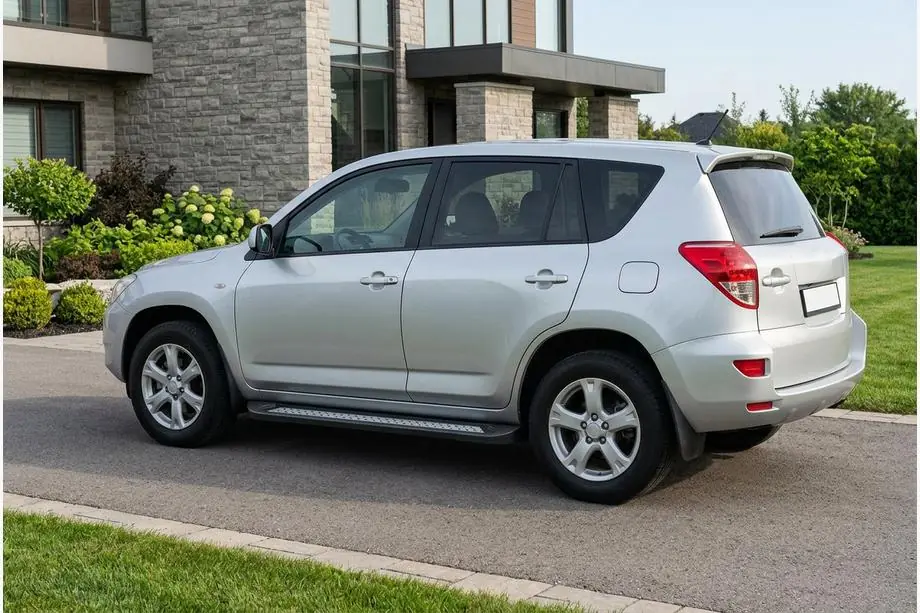 Toyota Rav 4 2006-2013 Side Steps New Vision Black (2 pcs, Aluminum) Image