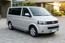 Volkswagen T5 2010-2015 Side Steps New Vision Black (2 pcs, Aluminum) photo 1
