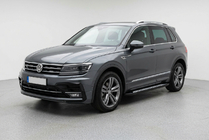 Volkswagen Tiguan 2016-2023 Side Steps New Vision Black (2 pcs, Aluminum) photo 1