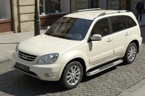 Chery Tiggo 1 2005-2016 Side Steps Tayga V2 (2 pcs, Aluminum) photo 1