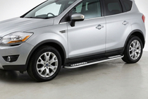 Ford Kuga 2008-2013 Side Steps Tayga V2 (2 pcs, Aluminum) photo 1