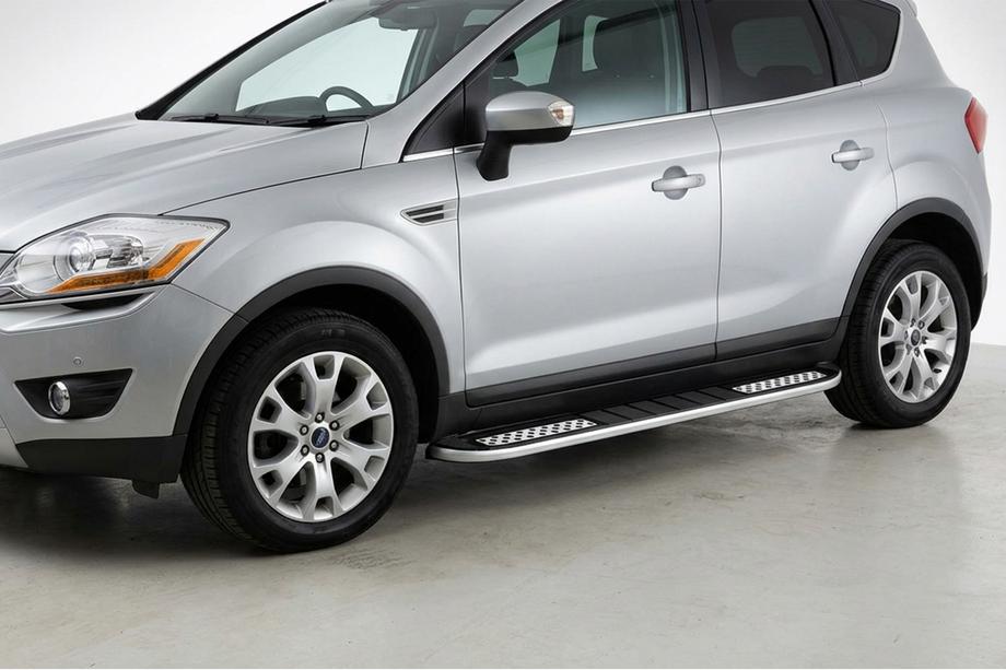 Ford Kuga 2008-2013 Side Steps Tayga V2 (2 pcs, Aluminum) Image