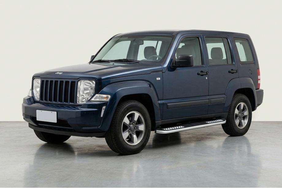 Jeep Cherokee/Liberty 2007-2013 Side Steps Tayga V2 (2 pcs, Aluminum) Image