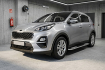 Kia Sportage 2015-2021 Side Steps Tayga V2 (2 pcs, Aluminum) photo 1