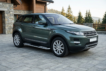 Range Rover Evoque 2012-2018 Side Steps Tayga V2 (2 pcs, Aluminum) photo 1