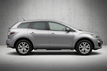 Mazda CX-7 2006-2012 Side Steps Tayga V2 (2 pcs, Aluminum) photo 1