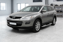 Mazda CX-9 2007-2016 Side Steps Tayga V2 (2 pcs, Aluminum) photo 1