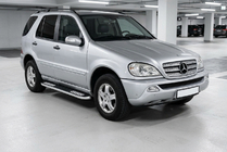 Mercedes ML W163 1997-2005 Side Steps Tayga V2 (2 pcs, Aluminum) photo 1