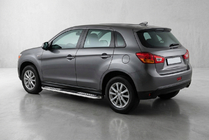 Mitsubishi ASX 2010-2023 Side Steps Tayga V2 (2 pcs, Aluminum) photo 1